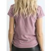 Tričko RV-TS-4623.67 BASIC FEEL GOOD (Barva Růžová - tmavě, Velikost S)