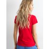 Tričko RV-TS-4623.86 BASIC FEEL GOOD (Barva Červená, Velikost S)