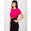 Tričko RV-TS-4662.03X BASIC FEEL GOOD (Barva Růžová - tmavě, Velikost XS)