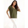 Tričko RV-TS-4832.30 BASIC FEEL GOOD (Barva Zelená, Velikost M)