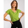 Tričko RV-TS-4832.42P BASIC FEEL GOOD (Barva Zelená - světle, Velikost XS)