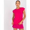 Tričko RV-TS-4833.30P BASIC FEEL GOOD (Barva Růžová - tmavě, Velikost S)