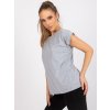 Tričko RV-TS-4833.44P BASIC FEEL GOOD (Barva Šedá, Velikost L)