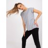 Tričko RV-TS-4833.44P BASIC FEEL GOOD (Barva Šedá, Velikost L)