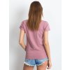 Tričko RV-TS-4837.28P BASIC FEEL GOOD (Barva Růžová - tmavě, Velikost XS)