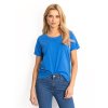Tričko RV-TS-4838.60P BASIC FEEL GOOD (Barva Modrá - tmavě, Velikost XS)