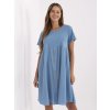 Šaty-MO-SK-1005.67 (Barva Modrá, Velikost UNI)