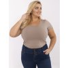 Tričko Plus Size RV-TS-A556.03 RELEVANCE (Barva Oranžová, Velikost XL)