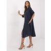 Šaty-TW-SK-BI-24135.81 (Barva Modrá, Velikost UNI)