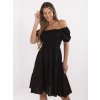 Šaty -MI-SK-A2561.89 (Barva Černá, Velikost UNI)