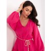 Šaty-MI-SK-A5079.27 (Barva Růžová - tmavě, Velikost UNI)