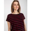Dámské tričko RV-TS-8568.75 BASIC FEEL GOOD (Barva Černá, Velikost S)