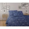 francouzske bavlnene povleceni nordic collection 200x200 70x90cm grid modre 722330 1 wm0