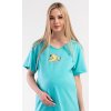 Dámská noční košile mateřská Papoušek (Barva Zelená, Velikost S)