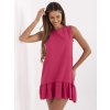 Šaty -WN-SK-701.81 (Barva Růžová - tmavě, Velikost S)