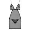 Set Obsessive Millagro chemise (Velikost L/XL, Barva Černá)