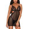 Set Obsessive Millagro chemise (Velikost L/XL, Barva Černá)