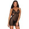 Set Obsessive Millagro chemise (Velikost L/XL, Barva Černá)