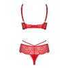 Obsessive Loventy 2-pcs set (Velikost S/M, Barva Červená)