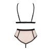 Komplet Obsessive Lilines set (Velikost L/XL, Barva Růžová)