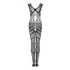 Obsessive Bodystocking G328 (Velikost S/M, Barva Černá)