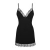 Košilka Obsessive Bella Rou chemise (Velikost XL/2XL, Barva Černá)