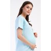 Dámská noční košile mateřská Miláček (Barva Modrá - světle, Velikost S)