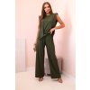 Dámský komplet ART0113 z viskózy (Velikost UNI, Barva Zelená)