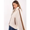 Dámská bunda D46014XB43433A1Sublevel (Barva Béžová - světle, Velikost L)