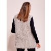 Dámská vesta AT-KZ-22105.11P Wool (Barva Šedá, Velikost S/M)