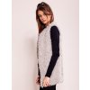 Dámská vesta AT-KZ-22105.11P Wool (Barva Šedá, Velikost S/M)