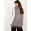 Dámská vesta AT-KZ-2349-1.49 Wool (Barva Šedá, Velikost M/L)
