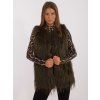 Dámská vesta AT-KZ-2349-1.79 Wool (Barva Zelená, Velikost S/M)