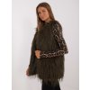 Dámská vesta AT-KZ-2349-1.79 Wool (Barva Zelená, Velikost S/M)