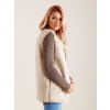 Dámská vesta -AT-KZ-4102-1.20P Wool (Barva Šedá, Velikost L/XL)