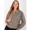 Bunda -D46015XB43434A2- (Barva Šedá, Velikost XS)