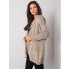 Kardigan-TW-SW-BI-6911.15 (Barva Béžová - tmavě, Velikost UNI)