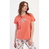 Dámské pyžamo kapri Koala (Barva Oranžová, Velikost S)