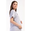 Dámská noční košile mateřská Hello baby (Barva Šedá, Velikost S)