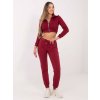 Dámské tepláky RV-DR-5040.04X BASIC FEEL GOOD (Barva Bordó, Velikost M)