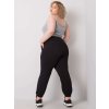 Dámské tepláky Plus Size RV-DR-6331.86 BASIC FEEL GOOD (Barva Modrá, Velikost XL)