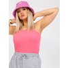 Dámské tepláky Plus Size RV-DR-6331.86 BASIC FEEL GOOD (Barva Modrá, Velikost XL)