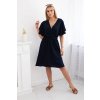 Šaty Žofi s vrstveným výstřihem (Velikost UNI, Barva Tělová)