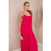 Dlouhé šaty Onyx (Velikost UNI, Barva Růžová - tmavě)