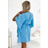 Numoco dámské šaty SOFIA 287-26 (Velikost 2XL/3XL, Barva Modrá - světle)