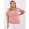 Tričko Plus Size RV-TS-A556.03 RELEVANCE (Barva Oranžová, Velikost XL)