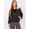 Dámská bunda MBM-KR-2211.88 Factory Price (Barva Černá, Velikost XL)