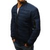 Pánská bunda prošívaná bomber jacket tmavě modrá Dstreet TX2205 (Velikost M, Barva Modrá)