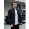 Pánská bunda prošívaná bomber jacket tmavě modrá Dstreet TX2205 (Velikost M, Barva Modrá)