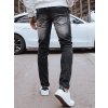 Černé pánské džíny slim fit Dstreet UX3818 (Velikost 29, Barva Černá)